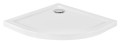 Besco ARON SLIMLINE brodzik półokrągły 80 x 80 cm biały BAA-80-NR