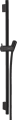 Hansgrohe Unica S Puro, drążek prysznicowy 65 cm, z wężem, czarny mat, 28632670