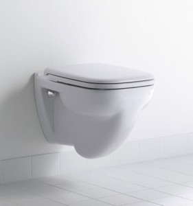 Duravit D-Code Compact miska wisząca 48x35 cm, biała 22110900002