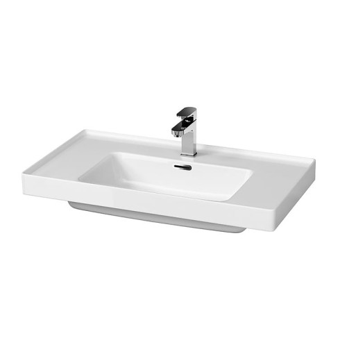 Cersanit Crea umywalka meblowa, 80x45,5 cm, z otworem na baterię, K114-017