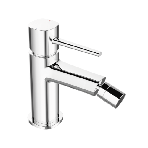 Laveo Polla bateria bidetowa stojąca z korkiem klik-klak, BAP 032D