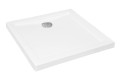 Besco AQUARIUS SLIMLINE brodzik kwadratowy 80 x 80 cm biały BAA-80-K
