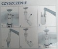 Syfon z czyszczonym korkiem klik-klak Prevex Easy Clean, 1512006 - Instrukcja czyszczenia syfonu umywalkowego klik-klak Prevex