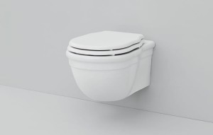 Artceram HERMITAGE Miska toaletowa wisząca, kolor biały, 36 x 55 cm, HEV010