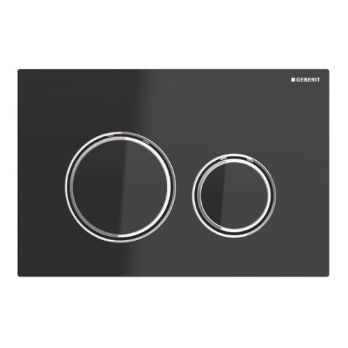 Geberit Sigma21 przycisk spłukujący, czarny/chrom, 115.884.SJ.1