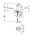 Grohe Cube Bateria umywalkowa, rozmiar S, chrom 23132000