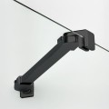 New Trendy New Soleo Black Kabina prostokątna 90x70x195, wersja lewa, czarne profile, D-0235A/D-0113B