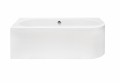Besco Avita wanna asymetryczna 150 cm x 75 cm, wersja lewa, kolor biały WAV-150-NL