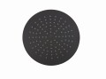 Czarna deszczownica okrągła Paffoni Ø225mm kolor czarny mat ZSOF074NO