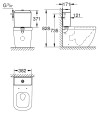 Grohe Euro Ceramic zbiornik WC 38 cm, biały 39333000