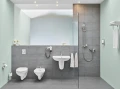 Grohe Bau Ceramic Miska WC wisząca, bezkołnierzowa, z deską wolnoopadającą 39351000