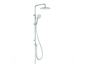Kludi Freshline Dual Shower zestaw prysznicowy z deszczownicą Ø250mm (bez baterii), kolor chrom 6709005-00