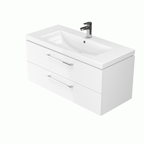 Cersanit Lara Szafka z umywalką 100 cm, wisząca S801-191