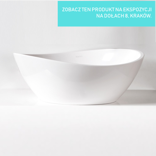 Nablatowa umywalka Sanitti Tre