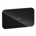 Przycisk szklany Villeroy&Boch Viconnect kolor czarny połysk (Glass Glossy Black) 922400RB