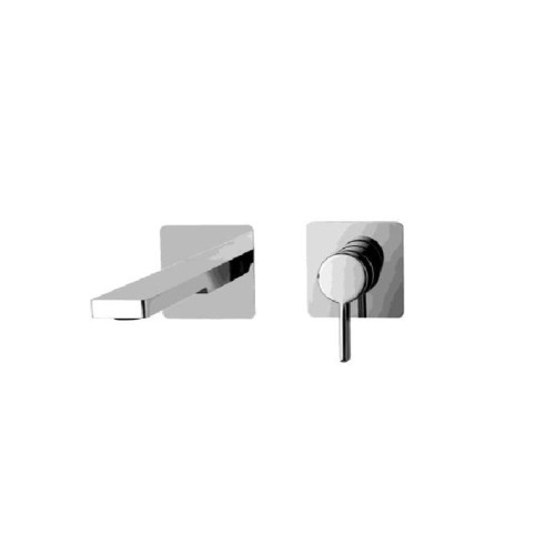 Paffoni Rock bateria umywalkowa, podtynkowa, chrom RO105CR70