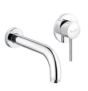 Emmevi Piper bateria umywalkowa podtynkowa, wylewka 18 cm, chrom 45055-18CR