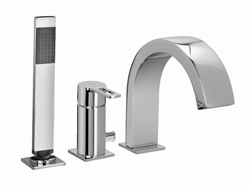 Paffoni Ringo bateria wannowa 3-otworowa, kolor chrom RIN040LCR