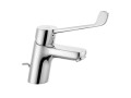 KLUDI PURE&EASY Jednouchwytowa bateria umywalkowa 70 DN 15, z zestawem odpływowym, chrom 372870565