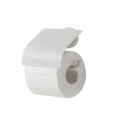 Biały Uchwyt na papier toaletowy Tiger Urban z przykryciem, biały 1316630146
