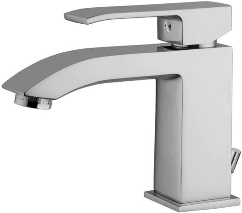 Bateria umywalkowa Paffoni LEVEL stojąca, bez korka, kolor chrom, LES071CR