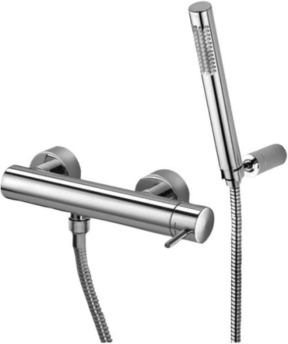 Bateria natryskowa Paffoni LIGHT LIG168DCR z kompletem prysznicowym kolor chrom,