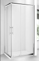 Kabina prostokątna WANA Kreta Max 100x80 cm CF81 transparent KKM02