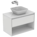 Ideal Standard Connect Air umywalka nablatowa, 40 cm, kwadratowa E034701