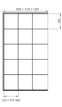 New Trendy NEW MODUS BLACK Kabina prysznicowa Walk-in szkło czyste profil czarny kratka Active Shield 110x200cm EXK-0246