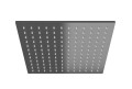 Kohlman Experience Gray zestaw prysznicowy podtynkowy z deszczownicą kwadratową 30 cm, grafit szczotkowany QW210EGQ30