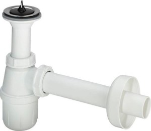 Viega Syfon umywalkowy z tworzywa sztuczego z metalowym sitkiem 103927/703110