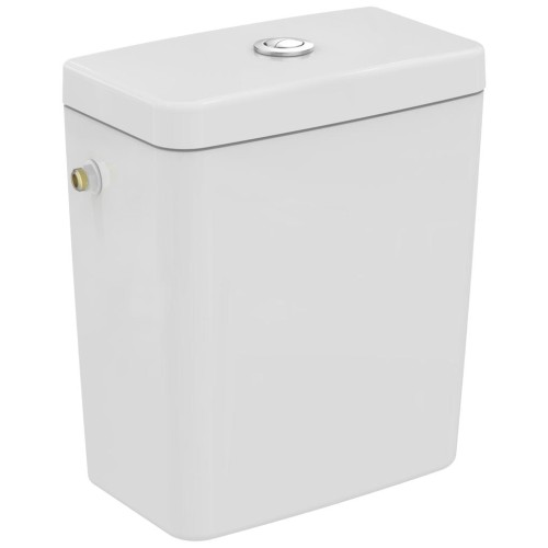 Zbiornik do kompaktu WC Ideal Standard Connect Cube E797101 3/6 l, doprowadzenie wody z boku kolor biały