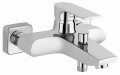 Bateria wannowa Ferro Algeo Square BAQ1, ścienna chrom