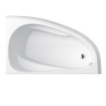 Wanna narożna Cersanit Joanna New 160 S301-169 wanna narożna asymetryczna 160x95cm, strona prawa kolor biały
