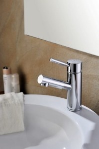 Blue Water DENVER Bateria umywalkowa z obrotowym perlatorem jednouchwytowa 192 mm głowica ceramiczna chrom DEN-BUN.010C