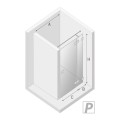 Drzwi prysznicowe New Trendy Eventa 90x200 cm Prawe  Active Shield EXK-0131