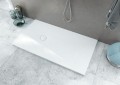 Brodzik prostokątny, Sanplast B-M/STRUCTURE biały 100x80x1,5, 645-360-0330-01-010