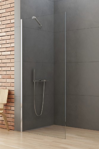 Ścianka prysznicowa walk-in New Trendy New Soleo wspornik skośny 90x195 K-0450