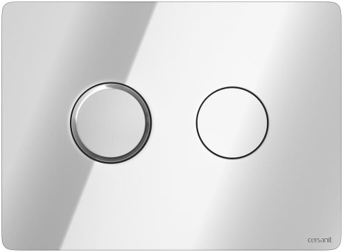 Cersanit ACCENTO CIRCLE przycisk pneumatyczny chrom błyszczący S97-056