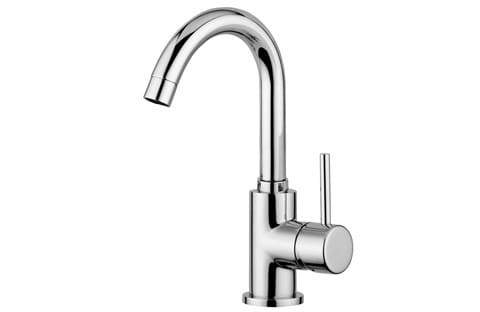 Giulini Giovanii Futuro Bateria umywalkowa z korkiem, chrom, 6585/K