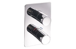 Giulini Giovanii Futuro Bateria natryskowa termostatyczna podtynkowa, 2 wyjścia, chrom, 8276