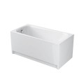 Cersanit Nao wanna prostokątna 140 cm, z odpływem bocznym S301-247