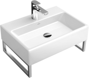 Villeroy & Boch Memento Umywalka klasyczna, 50 x 42 cm, z przelewem, Weiss Alpin, 51335001