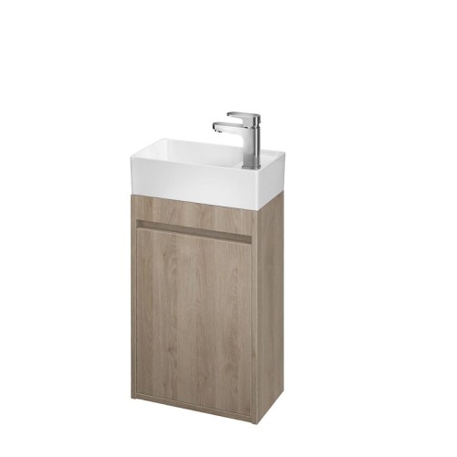 Cersanit Crea Szafka z umywalką 40 cm, dąb S801-286
