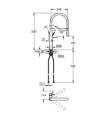 Grohe Essence Jednouchwytowa bateria zlewozmywakowa, DN 15, 30294000