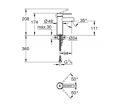 Grohe Essence New Bateria umywalkowa, DN 15 Rozmiar S, 34294001