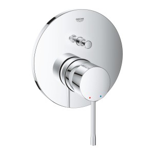 Grohe Essence New bateria podtynkowa wannowa-prysznicowa (do dwóch wyjść wody), kolor chrom 24058001