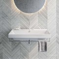 Catalano Zero Umywalka prostokątna 60x50 cm (z mocowaniami Z3443) 160ZP00