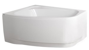 Sanplast FREE LINE obudowa do wanny asymetrycznej, narożnej, lewej, 90 x 160 cm, akrylowa, OWAL/FREE 90 x160, 620040113001000