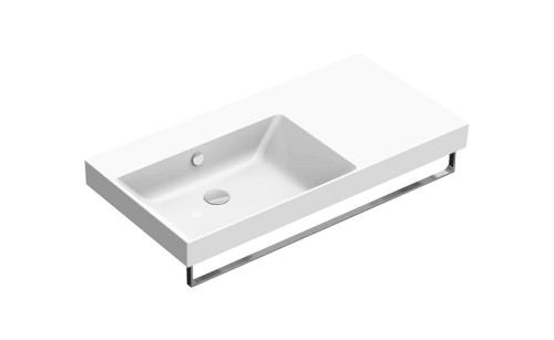 Catalano New Zero umywalka wisząca,biała,prawa,100x50cm,110SZEUP000